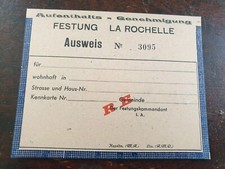 Ausweis laissez passer d'occasion  La Flotte