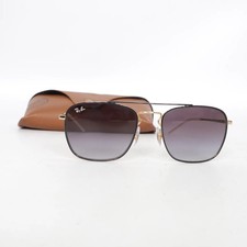 Używany, Ray-Ban, Okulary przeciwsłoneczne, RB 3588, Pilot/Aviator, Czarne/Złote, Męskie #K3F na sprzedaż  PL
