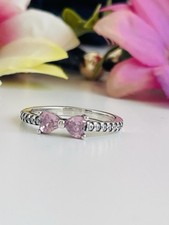 Anello fiocco rosa usato  Cantu