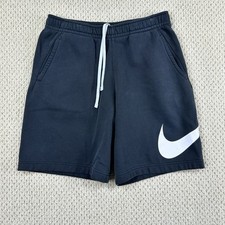 Shorts Nike Sportswear Club Masculino L Preto Grande Swoosh Gráfico Moletons de Lã BV2721 comprar usado  Enviando para Brazil