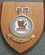 Raf shield plaque for sale  WEMBLEY