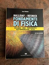 Fondamenti fisica halliday usato  Lumezzane