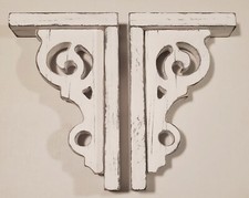 Pair distressed white for sale  Cumming