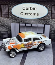 RODAS QUENTES PERSONALIZADAS COMPLETAS '55 GASSER--HARLEY DAVIDSON--COM PNEUS HOOSIER, usado comprar usado  Enviando para Brazil