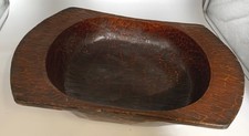 rustic wooden bowl for sale  UK