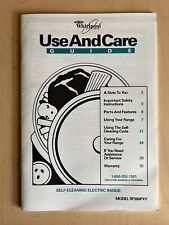 Whirlpool use care for sale  Ramah