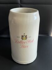 Bierkrug brauerei zoller gebraucht kaufen  Scheer