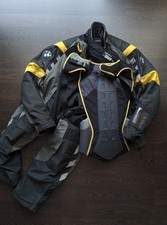 Jaqueta masculina BMW Rallye 3 têxtil motocicleta 2 peças terno EUA 46 calças EUA 48 equitação comprar usado  Enviando para Brazil