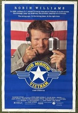 Usado, BOM DIA VIETNAM PÔSTER ORIGINAL DO FILME ROLADO 1987 ROBIN WILLIAMS comprar usado  Enviando para Brazil