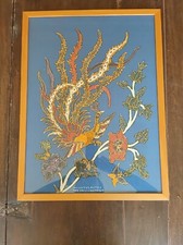 Batik quadro indonesiano usato  Mondovi