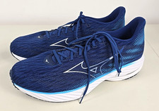 Tênis de caminhada Mizuno masculino WAVE RIDER 28 azul corrida tamanho 16 comprar usado  Enviando para Brazil