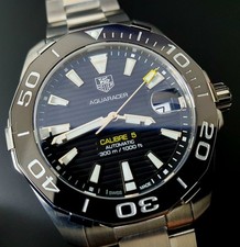 Relógio masculino TAG Heuer 41mm azul aquaracer WAY211A.BA0928 comprar usado  Enviando para Brazil