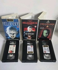 Hellraiser vhs bundle for sale  WELLINGBOROUGH