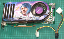 Placa de Vídeo GIGABYTE GV-NX88S320H-B-RH GeForce 8800 GTS GDDR3 comprar usado  Enviando para Brazil