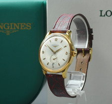 [Caixa PERFEITA N] Longines L4.685.2 relógio masculino automático grande clássico mostrador dourado data comprar usado  Enviando para Brazil
