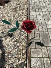 Metall rose handarbeit gebraucht kaufen  Pasewalk