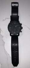 Relógio cronógrafo Fossil masculino preto couro genuíno JR-1354 comprar usado  Enviando para Brazil