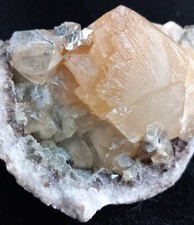 Amethyst calcit geode gebraucht kaufen  Vaihingen an der Enz