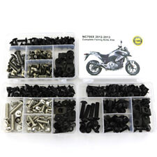 Ajuste para HONDA NC700X 2012-2013 Kit completo de parafusos de carenagem parafusos de carroceria porcas comprar usado  Enviando para Brazil