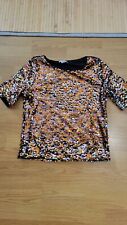 Paillettenshirt top zustand gebraucht kaufen  Berlin