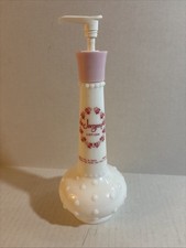 Vintage JERGENS Loção Bomba Garrafa Hobnail Vidro de Leite Estilo Gênio Rosa e Vermelho, usado comprar usado Vintage JERGENS Loção Bomba Garrafa Hobnail Vidro de Leite Estilo Gênio Rosa e Vermelho, usado comprar usado  Enviando para Brazil