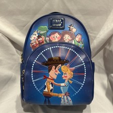 Mini mochila Loungefly Disney Pixar Moment Toy Story 3 Woody Bo Peep, usado comprar usado  Enviando para Brazil