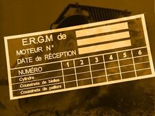 Plaque plaquette label d'occasion  Saint-Macaire