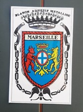 Blason adhésif métallisé d'occasion  Toulon-
