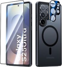 3in1 Hülle + Schutzglas für Samsung Galaxy S25 Plus Ultra Panzerfolie MagSafe 9H, usado comprar usado  Enviando para Brazil