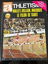 Miroir athletisme 1971 d'occasion  Le Creusot