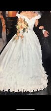 Brautkleid creme champagner gebraucht kaufen  Kiel