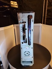 Console Microsoft Xbox 360 branco somente PARA PEÇAS com HD não testado  comprar usado  Enviando para Brazil