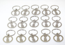 LOTE Atacado de 15 Chaveiros de Presente de Dia dos Pais "PAI" de Aço Inoxidável comprar usado  Enviando para Brazil