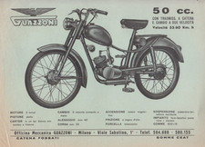 Folheto de venda de motociclomotor Guazzoni 50 cc comprar usado  Enviando para Brazil