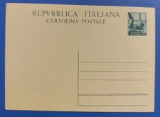 1949 intero postale usato  Solopaca