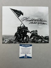 Foto autografada assinada 8x10 de Hershel Williams Beckett BAS CERTIFICADO DE AUTENTICIDADE Iwo Jima MOH EUA comprar usado  Enviando para Brazil
