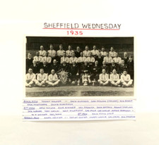 1935 sheffield wednesday for sale  ROTHERHAM