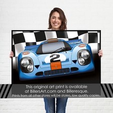 Porsche 917 poster for sale  IPSWICH