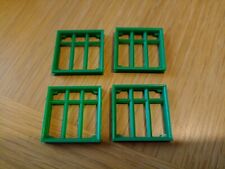 Repuestos Bayko: grandes ventanas de poliestireno verde x 4, pieza no.7LP segunda mano  Embacar hacia Mexico