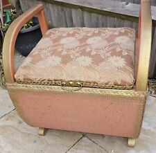 Lloyd loom ottoman for sale  BASINGSTOKE