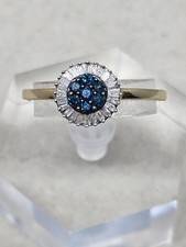 9kt gold blue for sale  BRIERLEY HILL