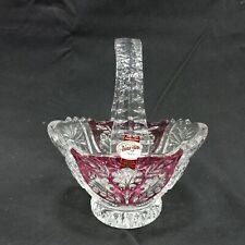 lead crystal basket for sale  Colorado Springs