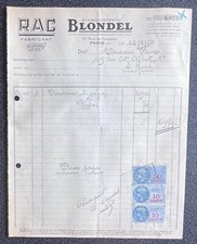 Lettre tête blondel d'occasion  Paris XVIII