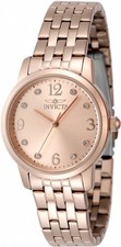 Relógio feminino Invicta Angel quartzo cristal mostrador ouro rosa 48257 comprar usado  Enviando para Brazil