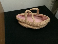 Vintage straw cot for sale Vintage straw cot for sale  TENBY