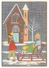 1965 bambini slitta usato  Fiumicello Villa Vicentina
