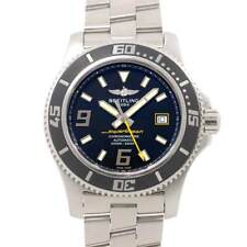 Relógio masculino automático Breitling Super Ocen 44 A17391 mostrador preto 90264473 comprar usado  Enviando para Brazil