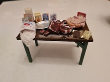 Puppenhaus miniatur backtisch gebraucht kaufen  Sandhausen