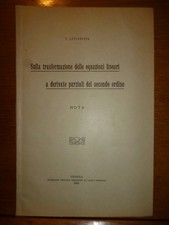 Levi civita trasformazione usato  Roma