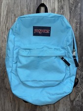 Mochila escolar JanSport bolsa livro azul-petróleo 17 polegadas acolchoada traseira comprar usado  Enviando para Brazil